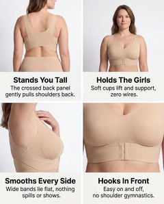 ELEVATED™ Seamless Posture Corrector Bra